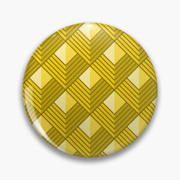 Item preview, Mid-Century Modern Half-Tone Diamonds - Mellow Yellow designed and sold by IronCrip.