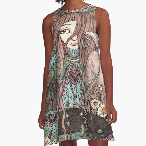 The High Priestess A-Line Dress