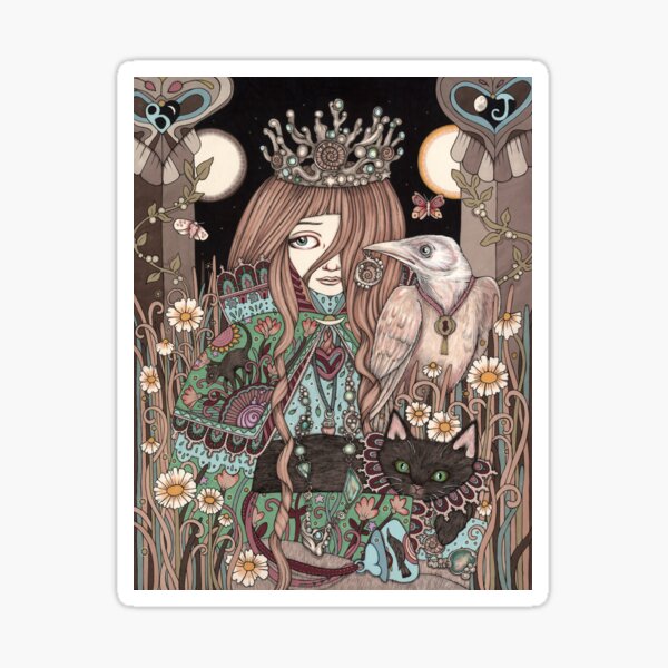 The High Priestess Sticker