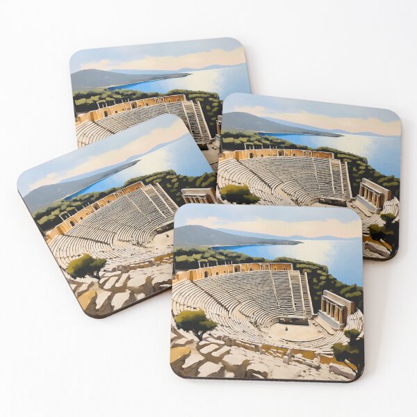 Artikelvorschau, Amphitheater von Epidauros entworfen und verkauft von Island Art Studios.