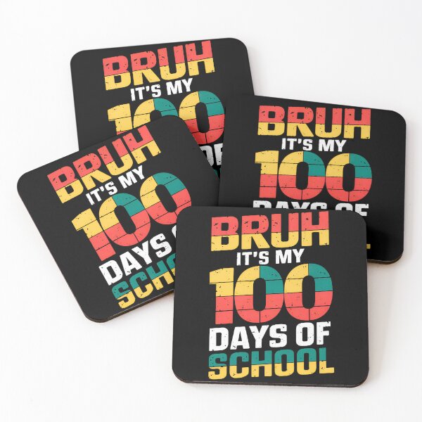 Item preview, Bruh It’s My 100 Days Cool and Casual School Design designed and sold by Meme-shirt.