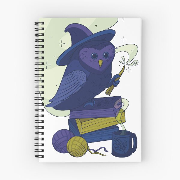 Item preview, Magical Book Owl designed and sold by UnicornRobot.