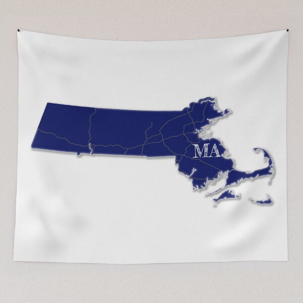 Item preview, Carreteras interestatales de Massachusetts [Marina] designed and sold by PhilbonianDezin.