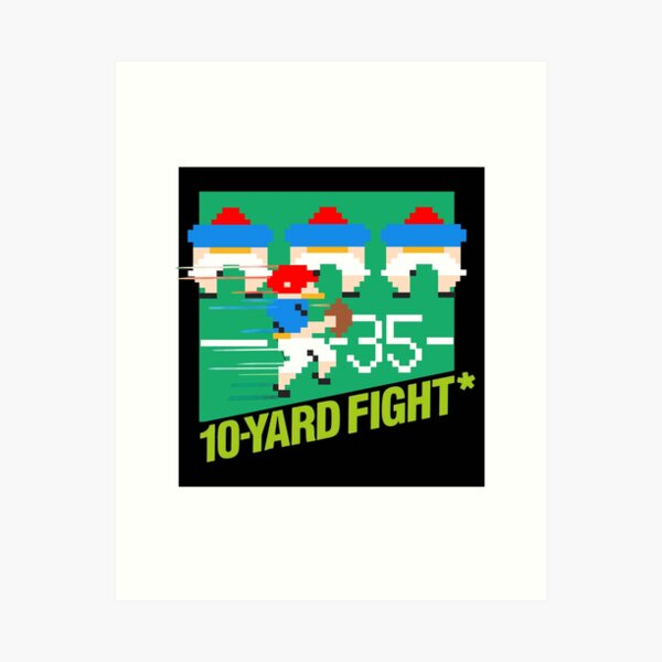 Item preview, 10-yard fight. designed and sold by Quest-art.