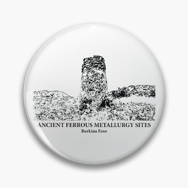 Item preview, Ancient Ferrous Metallurgy Sites - Burkina Faso designed and sold by Lakeric Cityscapes.