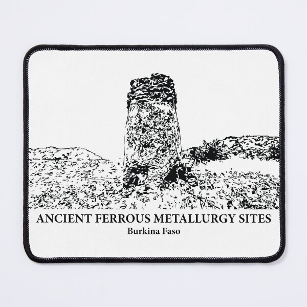 Item preview, Ancient Ferrous Metallurgy Sites - Burkina Faso designed and sold by Lakeric Cityscapes.