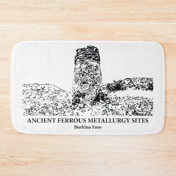 Item preview, Ancient Ferrous Metallurgy Sites - Burkina Faso designed and sold by Lakeric Cityscapes.