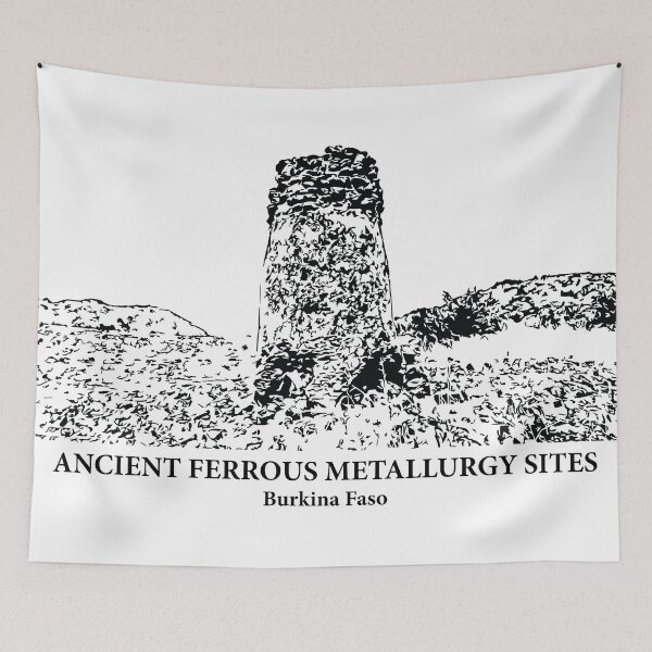 Item preview, Ancient Ferrous Metallurgy Sites - Burkina Faso designed and sold by Lakeric Cityscapes.