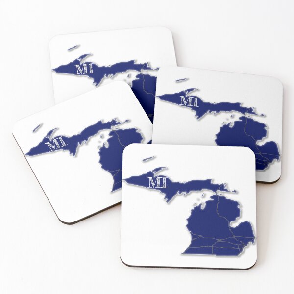 Item preview, Michigan Interstates [Navy] designed and sold by PhilbonianDezin.