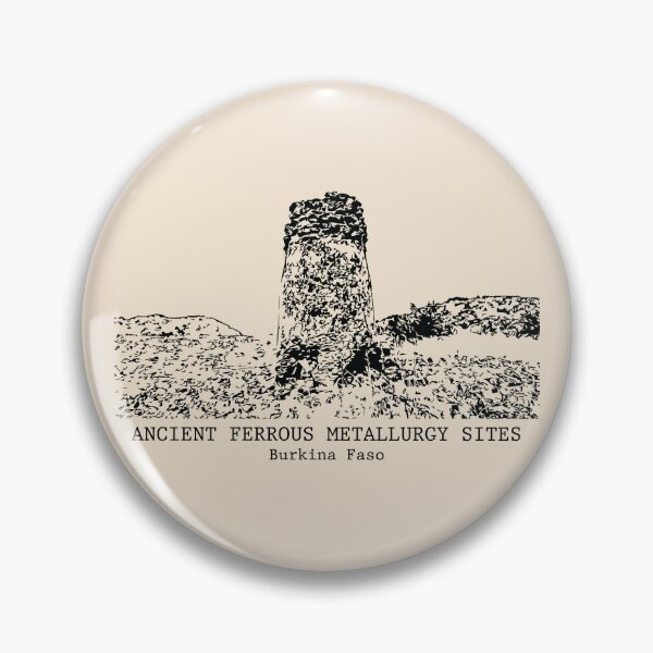 Item preview, Ancient Ferrous Metallurgy Sites - Burkina Faso designed and sold by Lakeric Cityscapes.