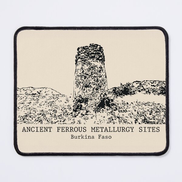 Item preview, Ancient Ferrous Metallurgy Sites - Burkina Faso designed and sold by Lakeric Cityscapes.