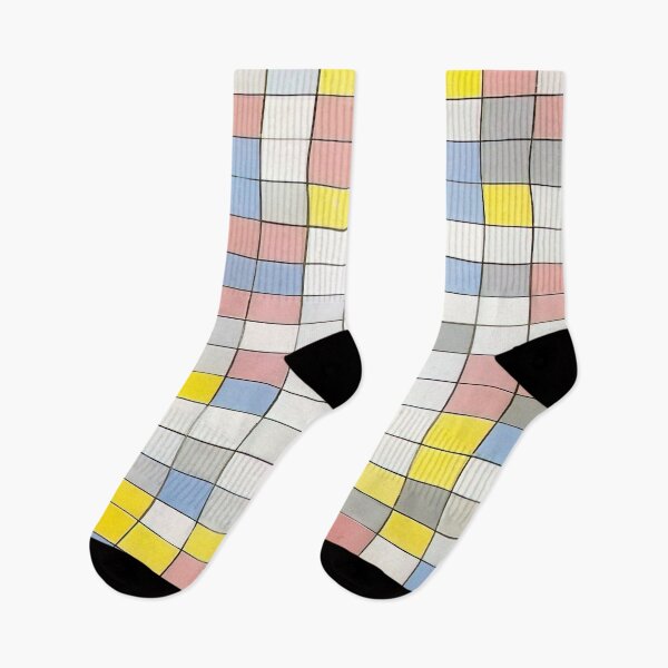 Item preview, Composition With Grid Ix designed and sold by irynaartbyim.