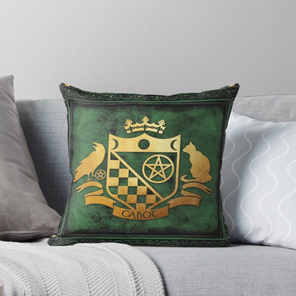 Item preview, The Cabot Tradition Crest (Antique Green Leather & Gold) designed and sold by Cabot Kent  Hermetic Temple.