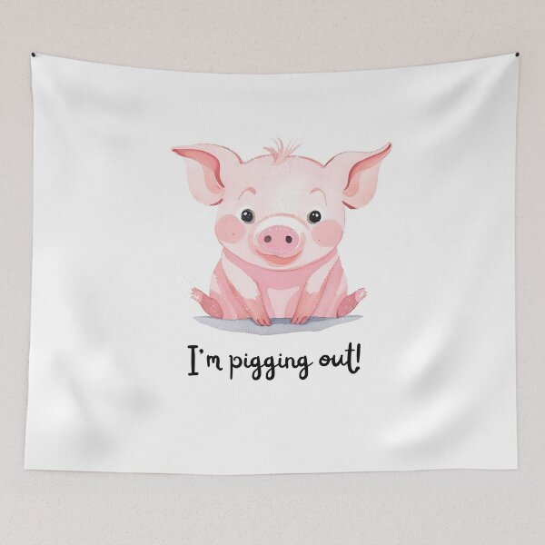 Item preview, I’m pigging out! designed and sold by EmJayK.