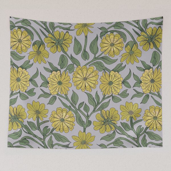 Item preview, William Morris-Inspired Floral Digital Art Print for Elegant Home Decor designed and sold by paulo silveira.