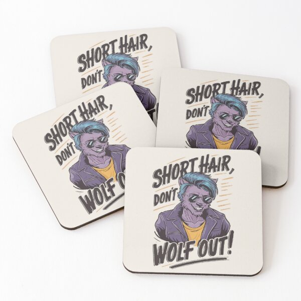Item preview, Short Hair, Don’t Wolf Out! designed and sold by RkskArt.