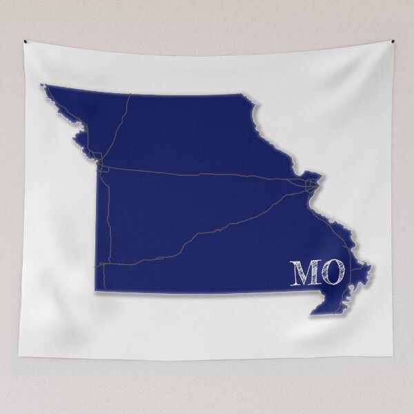 Item preview, Missouri Interstates [Navy] designed and sold by PhilbonianDezin.