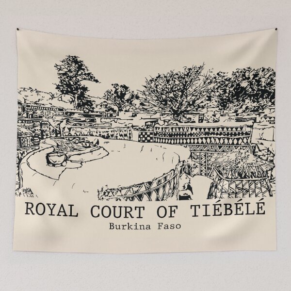 Item preview, Royal Court of Tiébélé - Burkina Faso designed and sold by Lakeric Cityscapes.