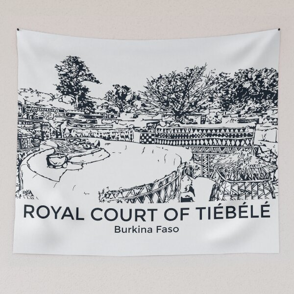 Item preview, Royal Court of Tiébélé - Burkina Faso designed and sold by Lakeric Cityscapes.