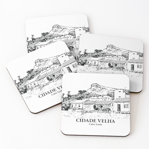 Item preview, Cidade Velha - Cabo Verde designed and sold by Lakeric Cityscapes.