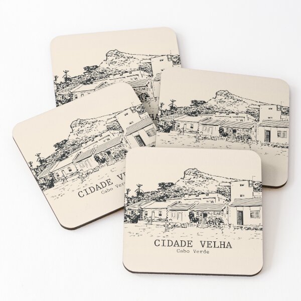 Item preview, Cidade Velha - Cabo Verde designed and sold by Lakeric Cityscapes.