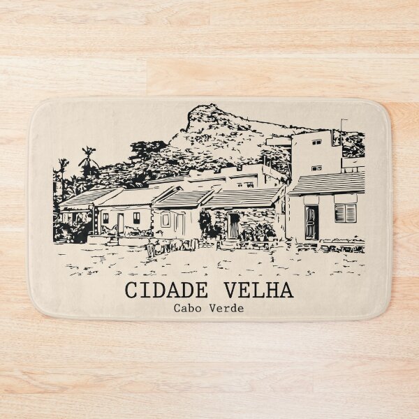 Aperçu de l'œuvre Cidade Velha – Cap-Vert créée et vendue par Lakeric Cityscapes.
