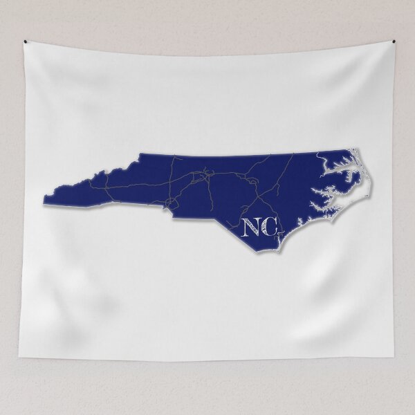 Item preview, North Carolina Interstates [Navy] designed and sold by PhilbonianDezin.