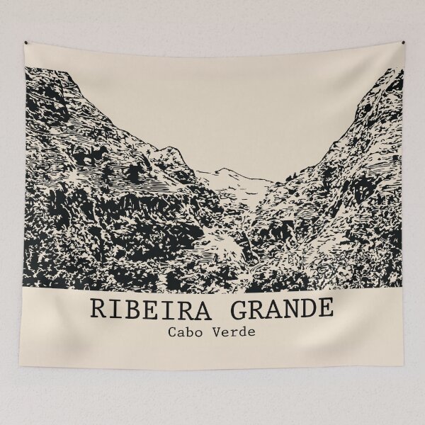 Item preview, Ribeira Grande - Cabo Verde designed and sold by Lakeric Cityscapes.