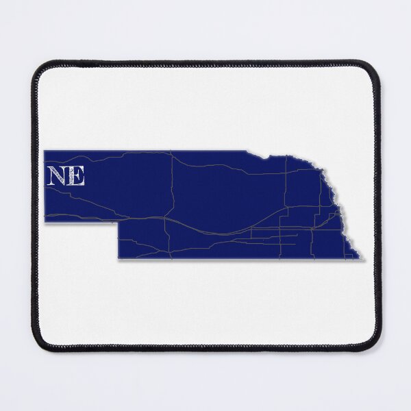 Item preview, Nebraska Roads [Navy] designed and sold by PhilbonianDezin.