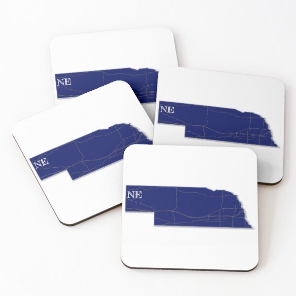 Item preview, Nebraska Roads [Navy] designed and sold by PhilbonianDezin.