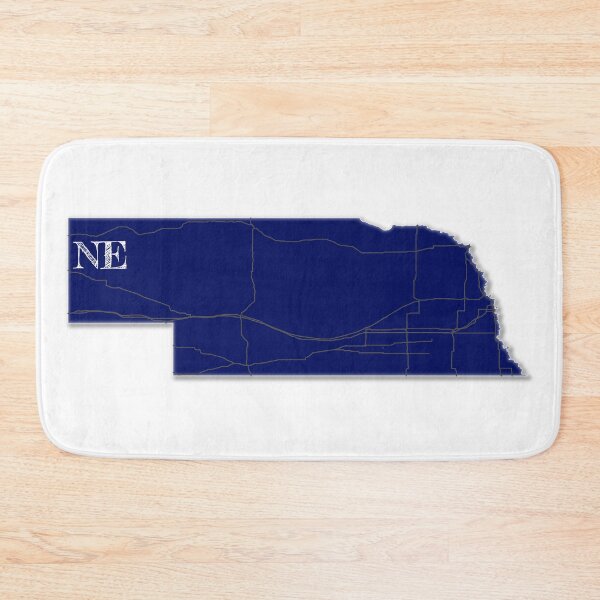 Item preview, Nebraska Roads [Navy] designed and sold by PhilbonianDezin.