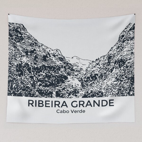 Item preview, Ribeira Grande - Cabo Verde designed and sold by Lakeric Cityscapes.