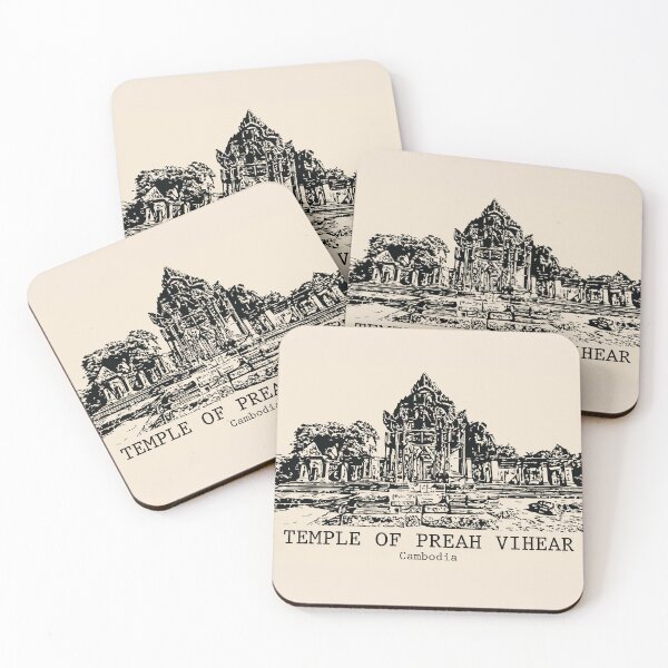 Item preview, Temple of Preah Vihear - Cambodia designed and sold by Lakeric Cityscapes.