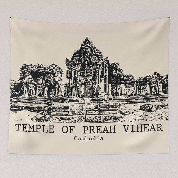 Item preview, Temple of Preah Vihear - Cambodia designed and sold by Lakeric.