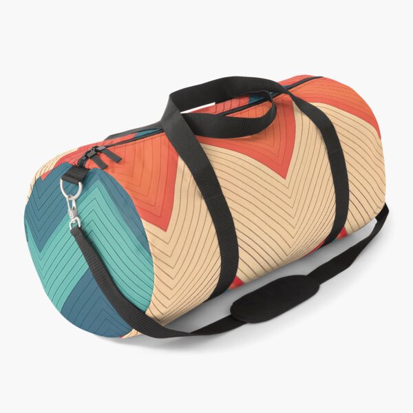 Item preview, A bold zigzag pattern design in contrasting colors, creating an illusion of sharp peaks and valleys. designed and sold by HEMRO.