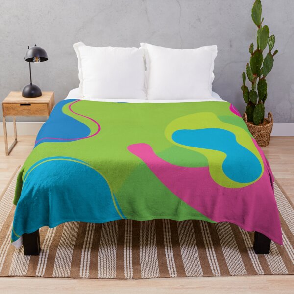 Item preview, A camouflage pattern design with bright colors like cyan, magenta, and lime green. designed and sold by HEMRO.