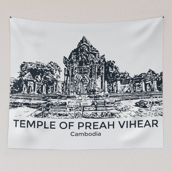 Item preview, Temple of Preah Vihear - Cambodia designed and sold by Lakeric.