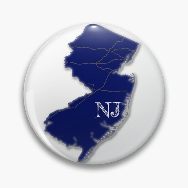 Item preview, New Jersey Interstates [Navy] designed and sold by PhilbonianDezin.