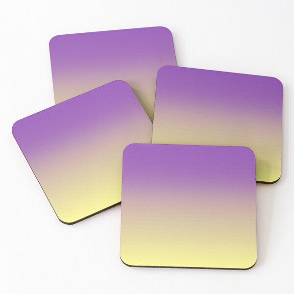 Item preview, Purple Yellow Sunset Ombre Gradient designed and sold by Julie Erin Designs.