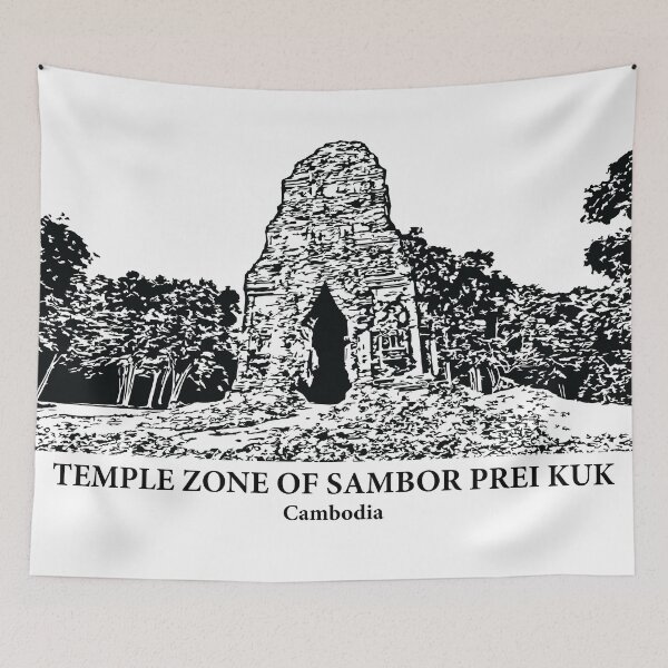 Item preview, Temple Zone of Sambor Prei Kuk - Cambodia designed and sold by Lakeric.