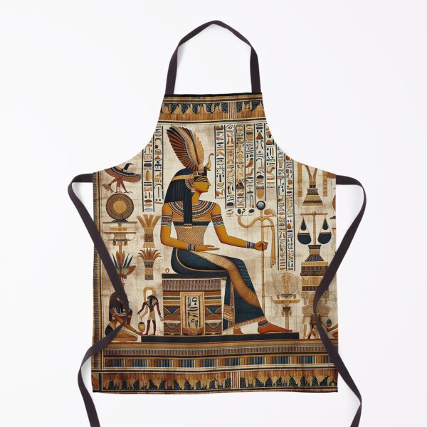 Item preview, Maat Ancient Egyptian Goddess Ma'at Art Kemetism Inspired Tapestry designed and sold by AnalajiaDesigns.
