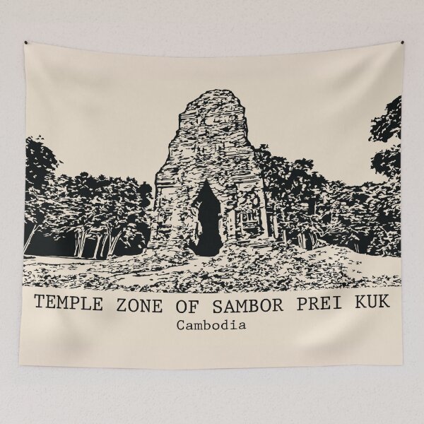Item preview, Temple Zone of Sambor Prei Kuk - Cambodia designed and sold by Lakeric.