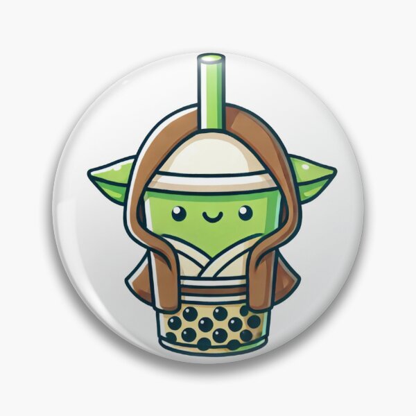 Item preview, Green star alien force master boba drink  designed and sold by qladou.