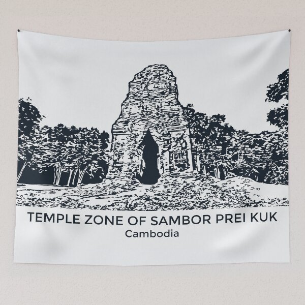 Item preview, Temple Zone of Sambor Prei Kuk - Cambodia designed and sold by Lakeric.