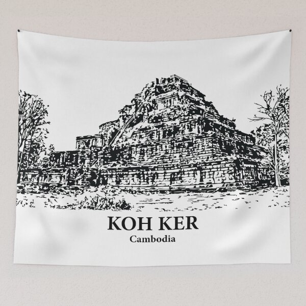 Item preview, Koh Ker - Cambodia designed and sold by Lakeric Cityscapes.