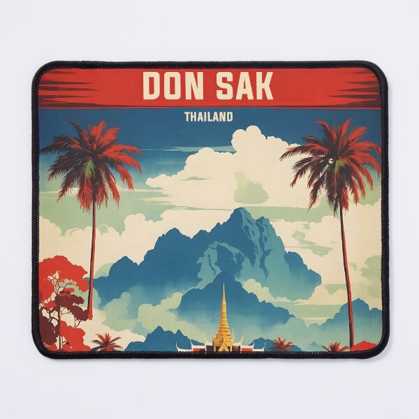 Item preview, Don Sak Thailand Vintage Retro Travel Tourism designed and sold by TravelersGems.