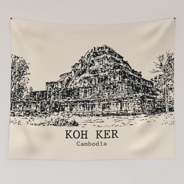 Item preview, Koh Ker - Cambodia designed and sold by Lakeric Cityscapes.