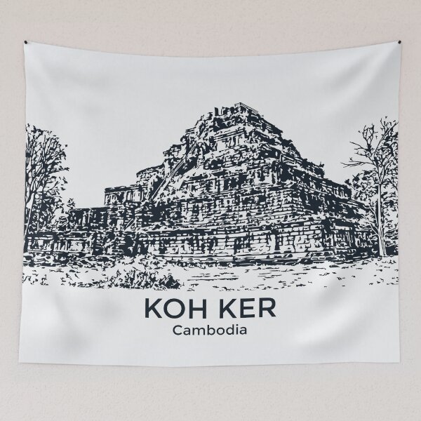 Item preview, Koh Ker - Cambodia designed and sold by Lakeric Cityscapes.