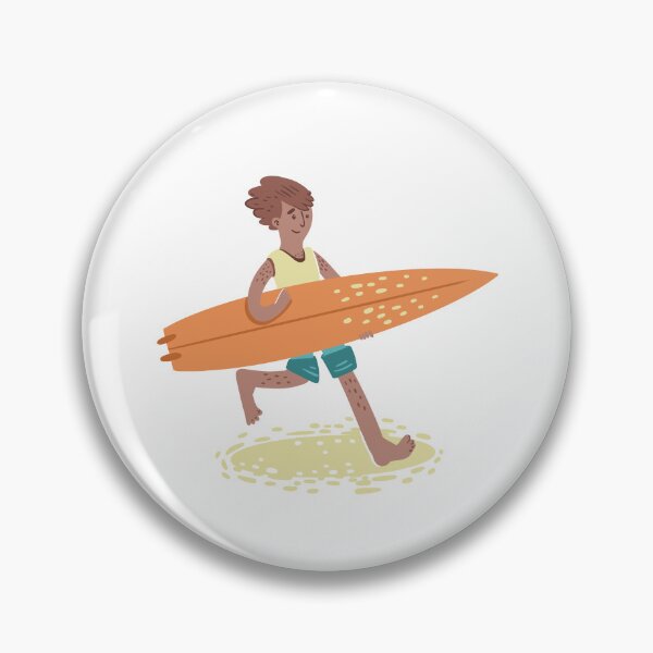 Item preview, guy with a surfboard designed and sold by jasmineberry.
