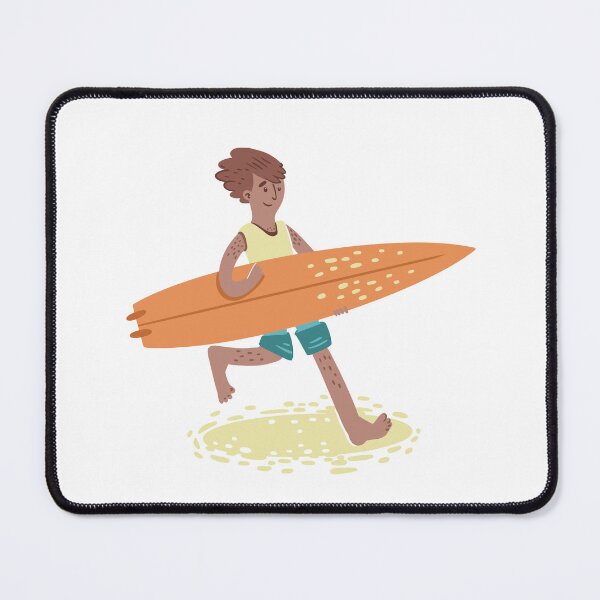 Item preview, guy with a surfboard designed and sold by jasmineberry.